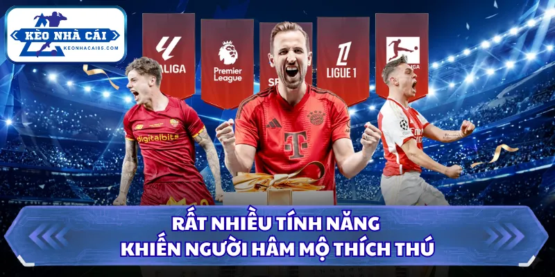 Rất nhiều tính năng khiến người hâm mộ thích thú