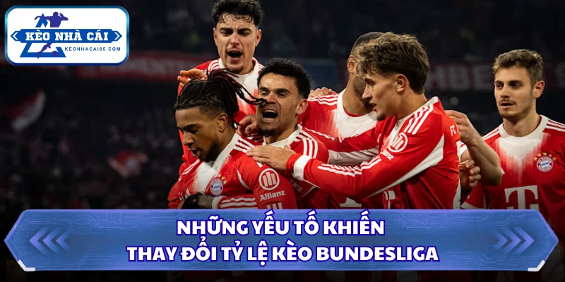 Những yếu tố khiến thay đổi Tỷ lệ kèo Bundesliga