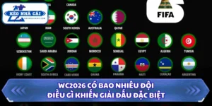 WC2026 Có Bao Nhiêu Đội - Điều Gì Khiến Giải Đấu Đặc Biệt 10 WC2026 có bao nhiêu đội